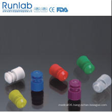 Plastic Tube Stoppers with Flange Plug Cap